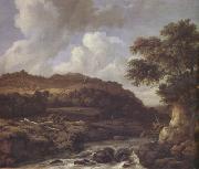 A Mountainous Wooded Landscape with a Torrent (nn03) Jacob van Ruisdael